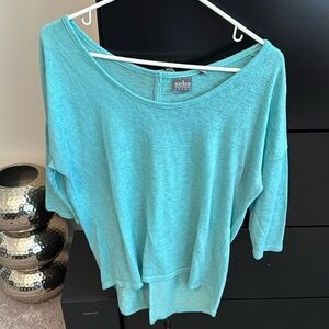 Sky Blue 3/4 sleeve shirt